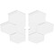 Ekena Millwork Daisy Architectural Grade PVC Contemporary Ceiling Medallion, Two Piece, 40"OD x 3"ID x 14"C x 1"P CMP40DY2-03000 - alternate 3